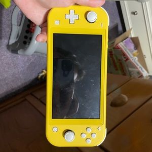 Yellow Nintendo Switch Lite